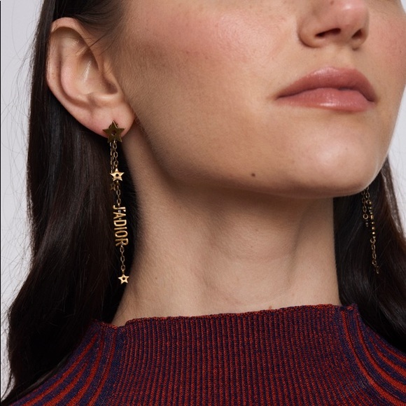Dior J’adior Star Drop Earrings - Picture 2 of 5
